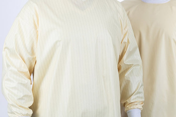 Isolation Gown Disposable Protective Suit Cotton Blend Easy Access Hospital Patient Gown Blue