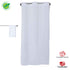 Polyester White Dobby Shower Curtains 48" x 72"
