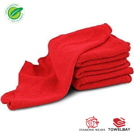 Washed Shop Towel-Heavy Weight Natural-100% Cotton - Pre-Washed Shop Towel - 14