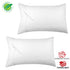Alternative Pillows for Sleeping-100% Cluster Fiber - Luxury Soft Hotel Bed Pillow-King Size Pillow (20" X 36")