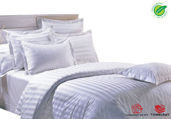 Satin Stripe Regent Pillow Case Standard (21